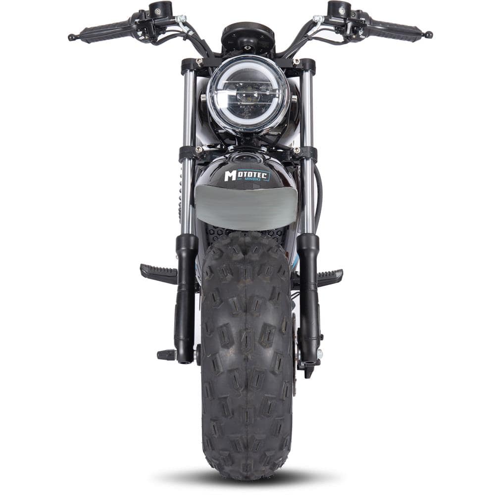 Electric Mini Bike MotoTec 60v 1500w Electric Lithium Powered Steel Speed28mph,Range25 miles